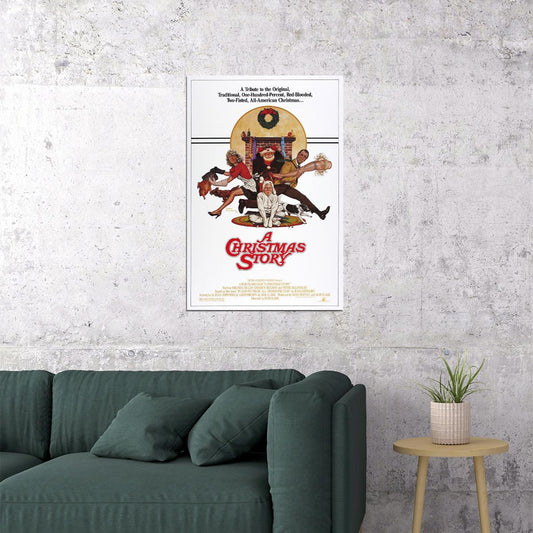 A Christmas Story Movie Family Comedy Poster Wall Art Print Home Wall Decor - xonomax