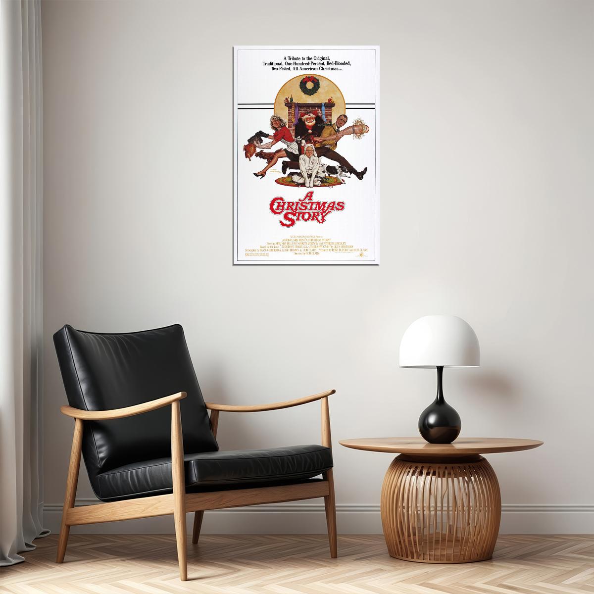 A Christmas Story Movie Family Comedy Poster Wall Art Print Home Wall Decor - xonomax