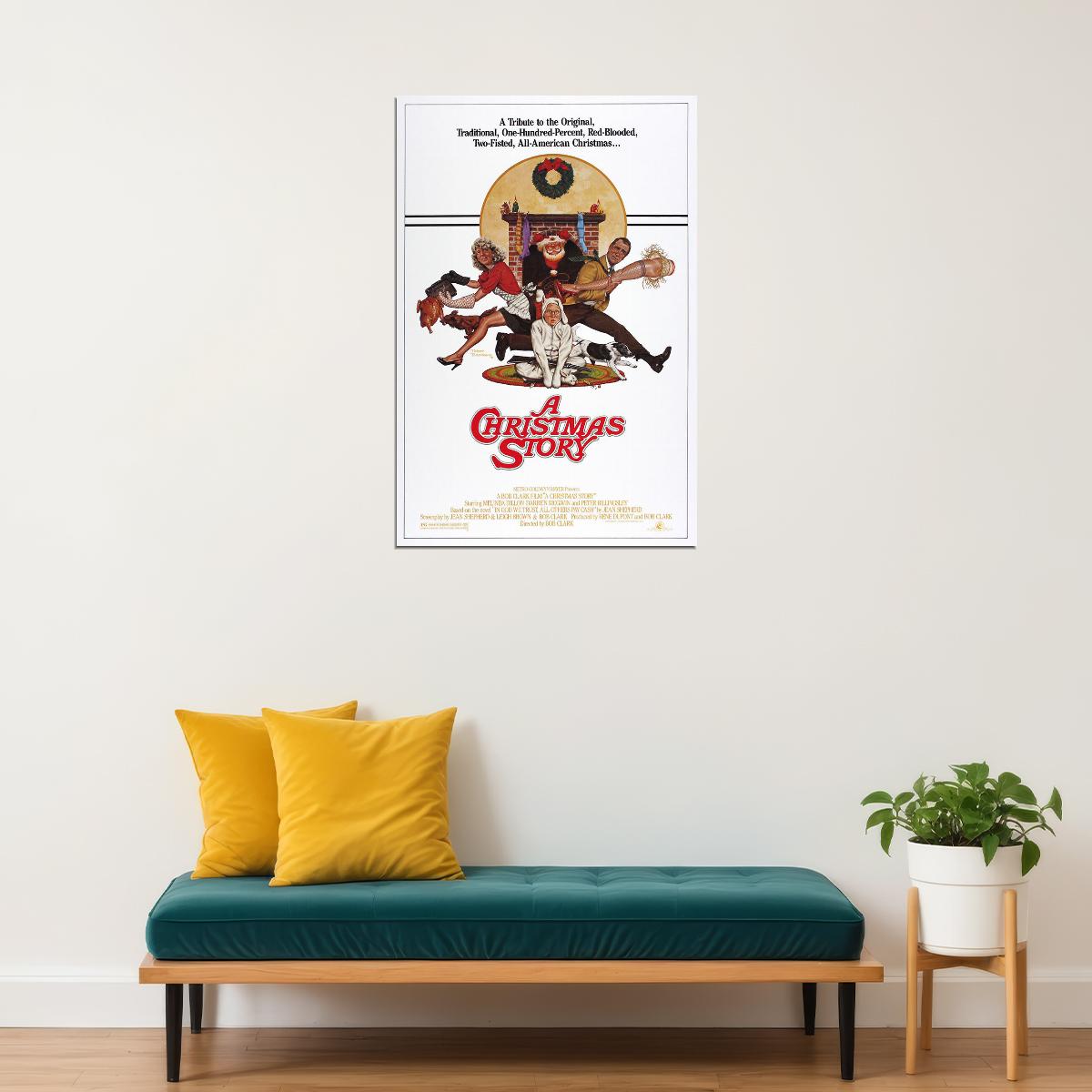 A Christmas Story Movie Family Comedy Poster Wall Art Print Home Wall Decor - xonomax