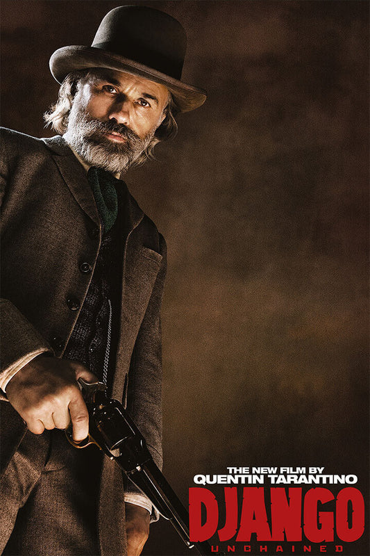 Django Unchained Movie Drama Western Action Poster Wall Art Print Home Wall Decor - xonomax
