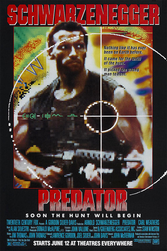 Predator Movie Horror Action Arnold Schwarzenegger Poster Wall Art Print Home Wall Decor - xonomax