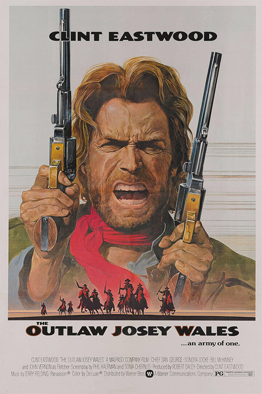 The Outlaw Josey Wales Clint Eastwood Movie Poster Wall Art Print Home Wall Decor - xonomax