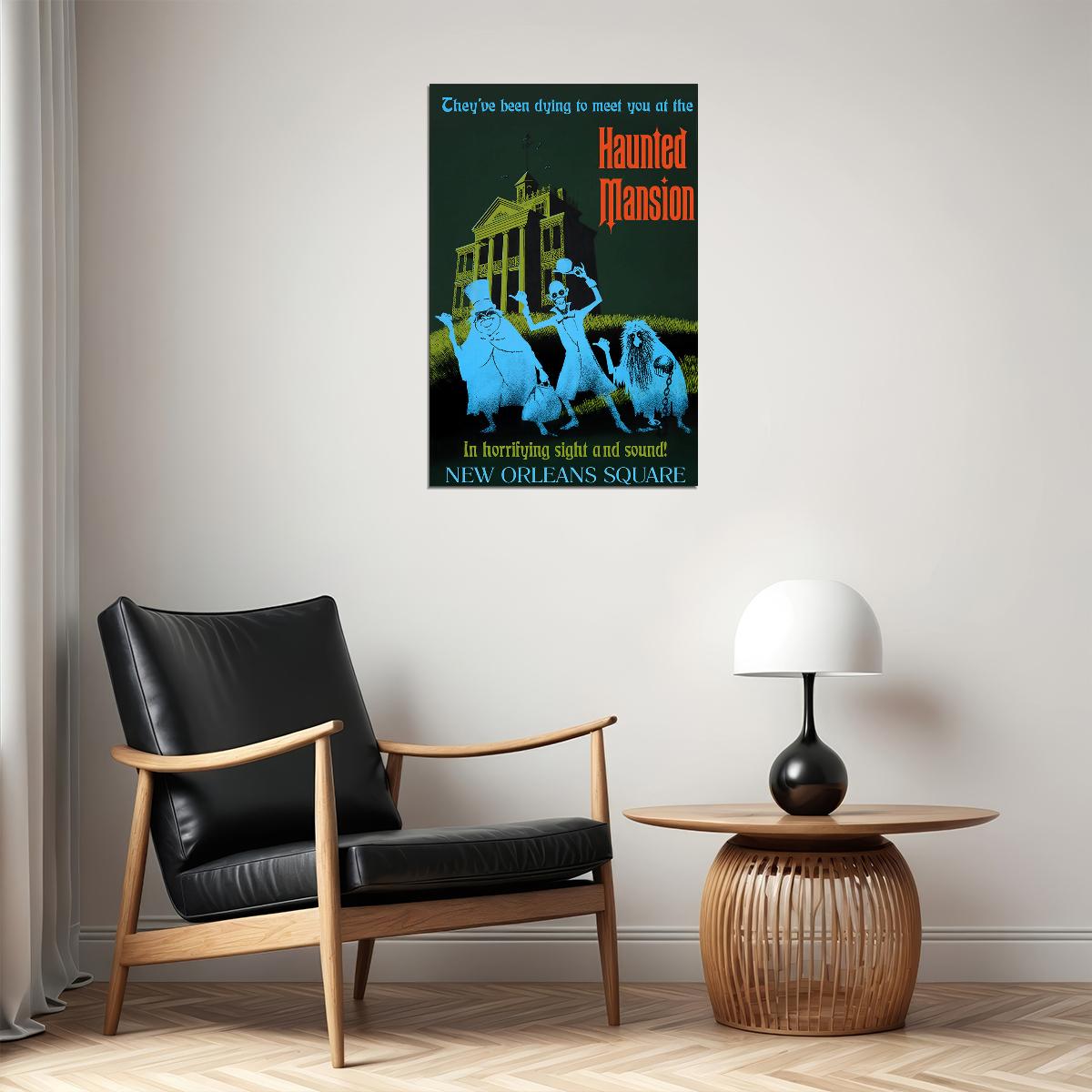 Haunted Mansion Movie Comedy Drama Family Poster Wall Art Print Home Wall Decor - xonomax