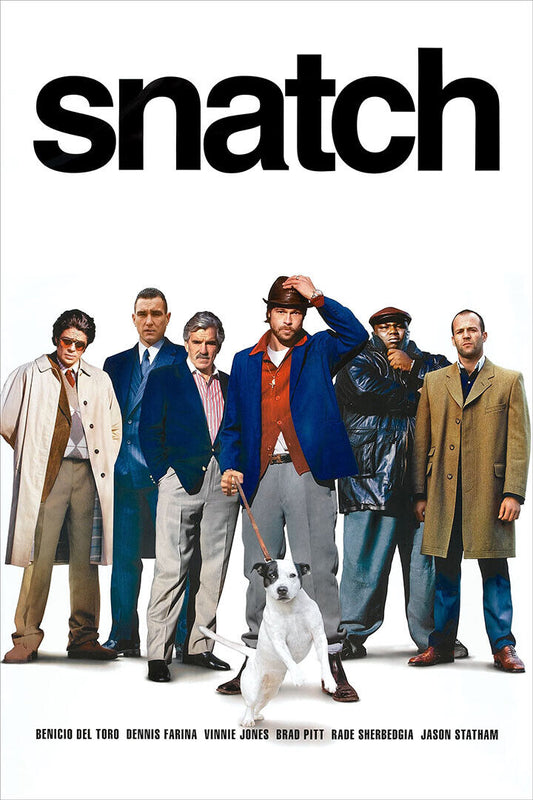 Snatch Movie Comedy Crime Adventure Poster Wall Art Print Home Wall Decor - xonomax