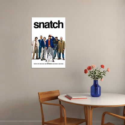 Snatch Movie Comedy Crime Adventure Poster Wall Art Print Home Wall Decor - xonomax