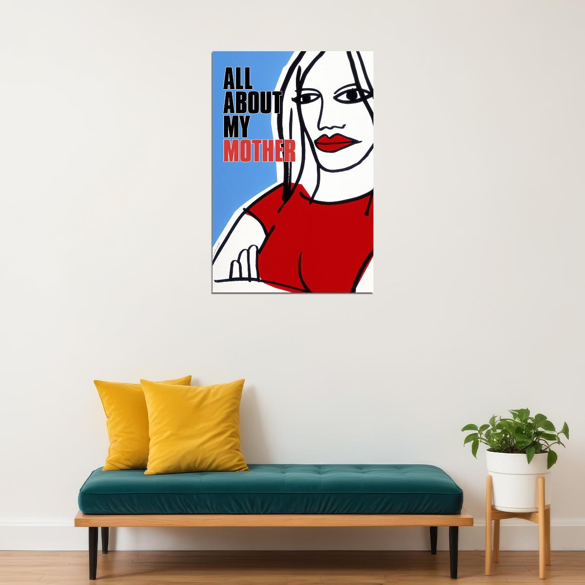All About My Mother Movie Comedy Drama Romance Poster Wall Art Print Home Wall Decor - xonomax