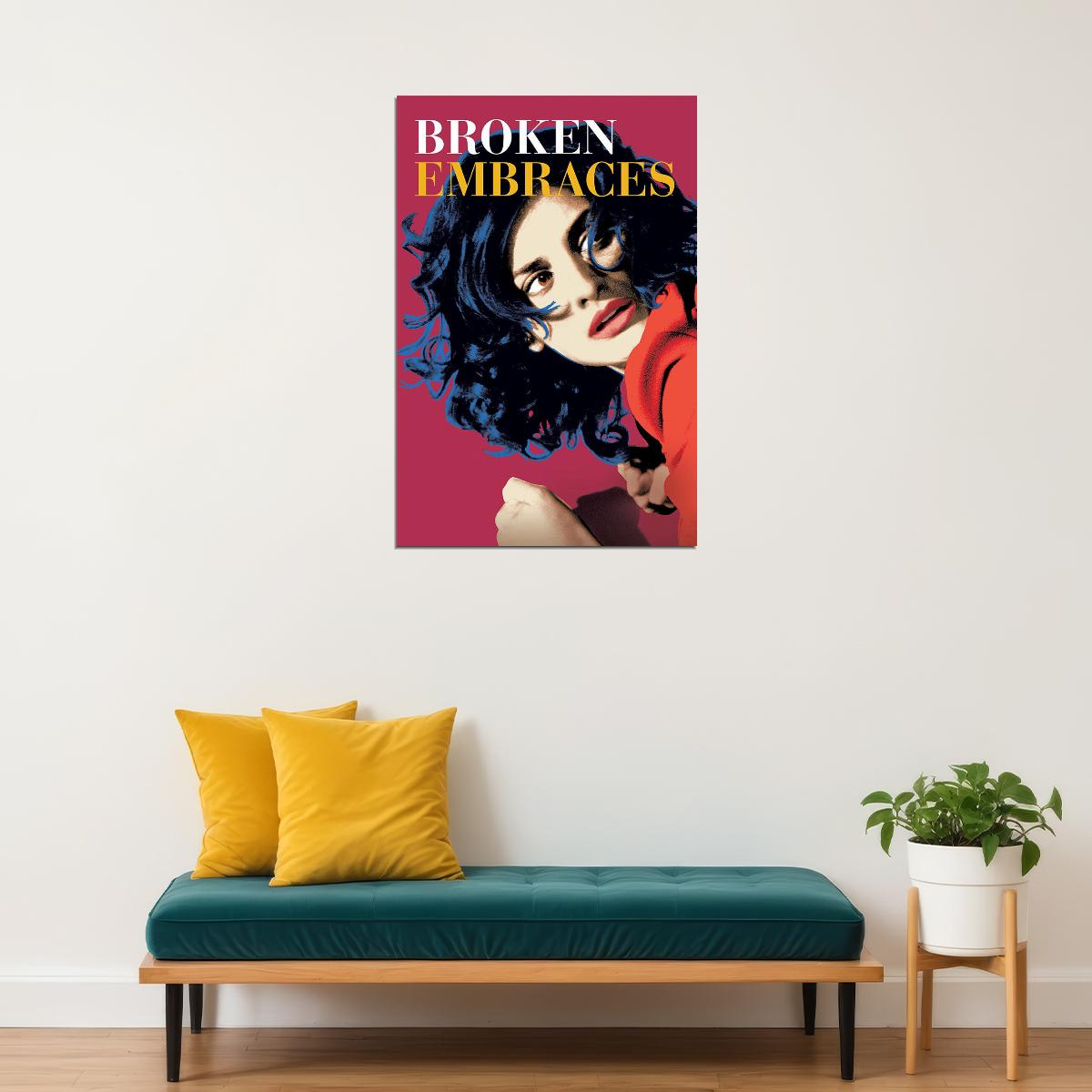 Broken Embraces Movie Drama Romance Thriller Poster Wall Art Print Home Wall Decor - xonomax