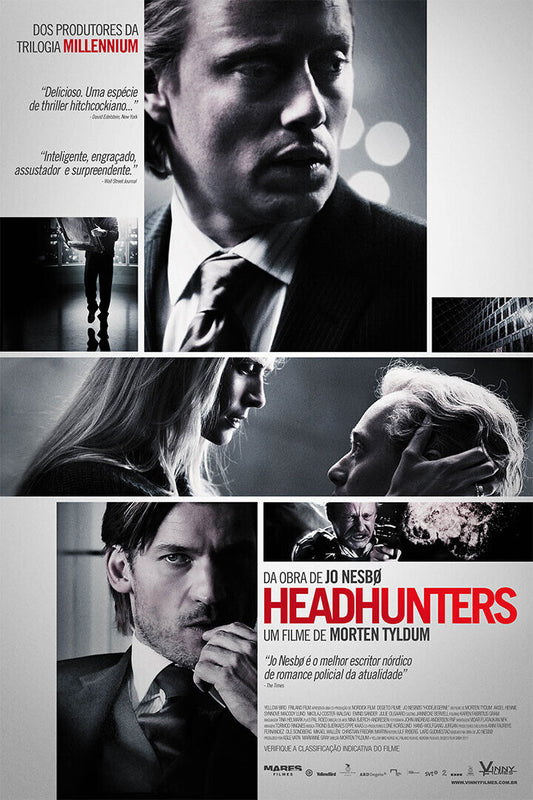 Headhunters Movie Action Crime Thriller Poster Wall Art Print Home Wall Decor - xonomax