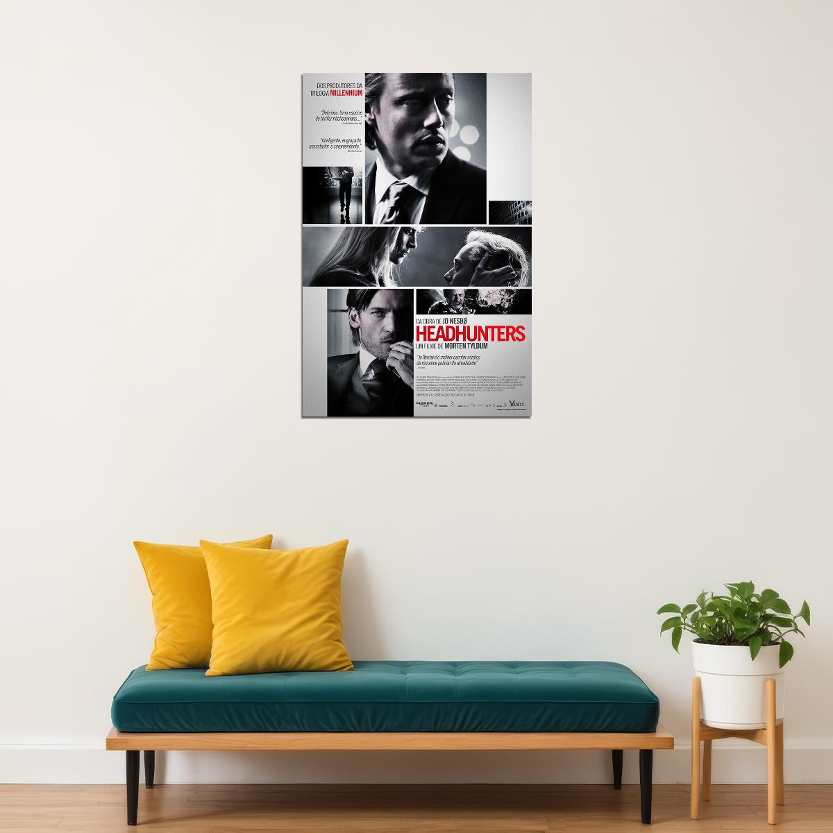 Headhunters Movie Action Crime Thriller Poster Wall Art Print Home Wall Decor - xonomax