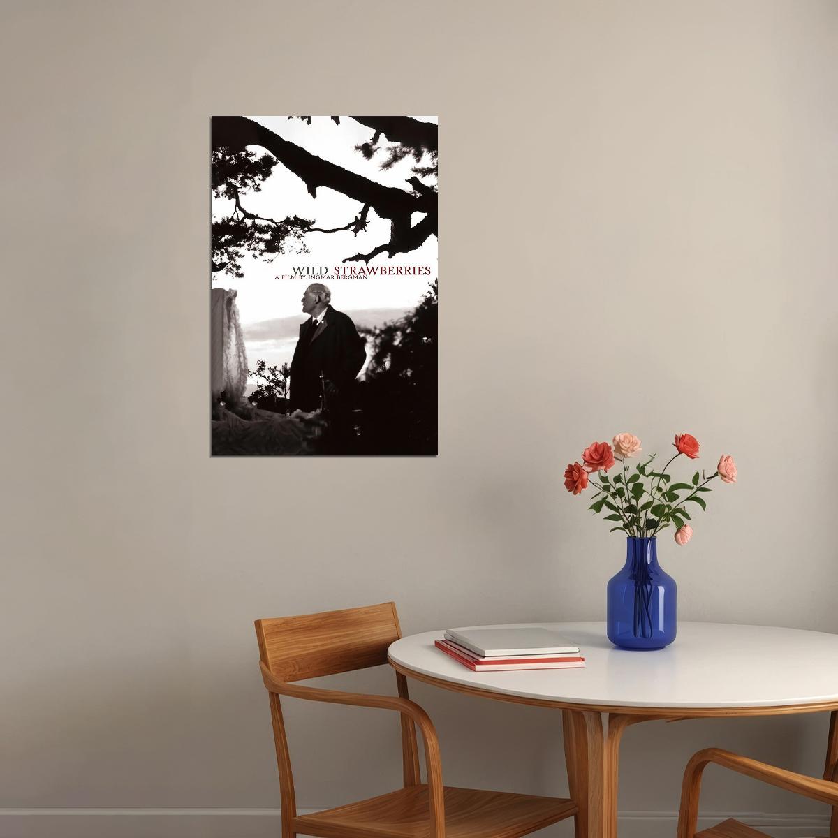 Wild Strawberries Movie Drama Romantic Poster Wall Art Print Home Wall Decor - xonomax