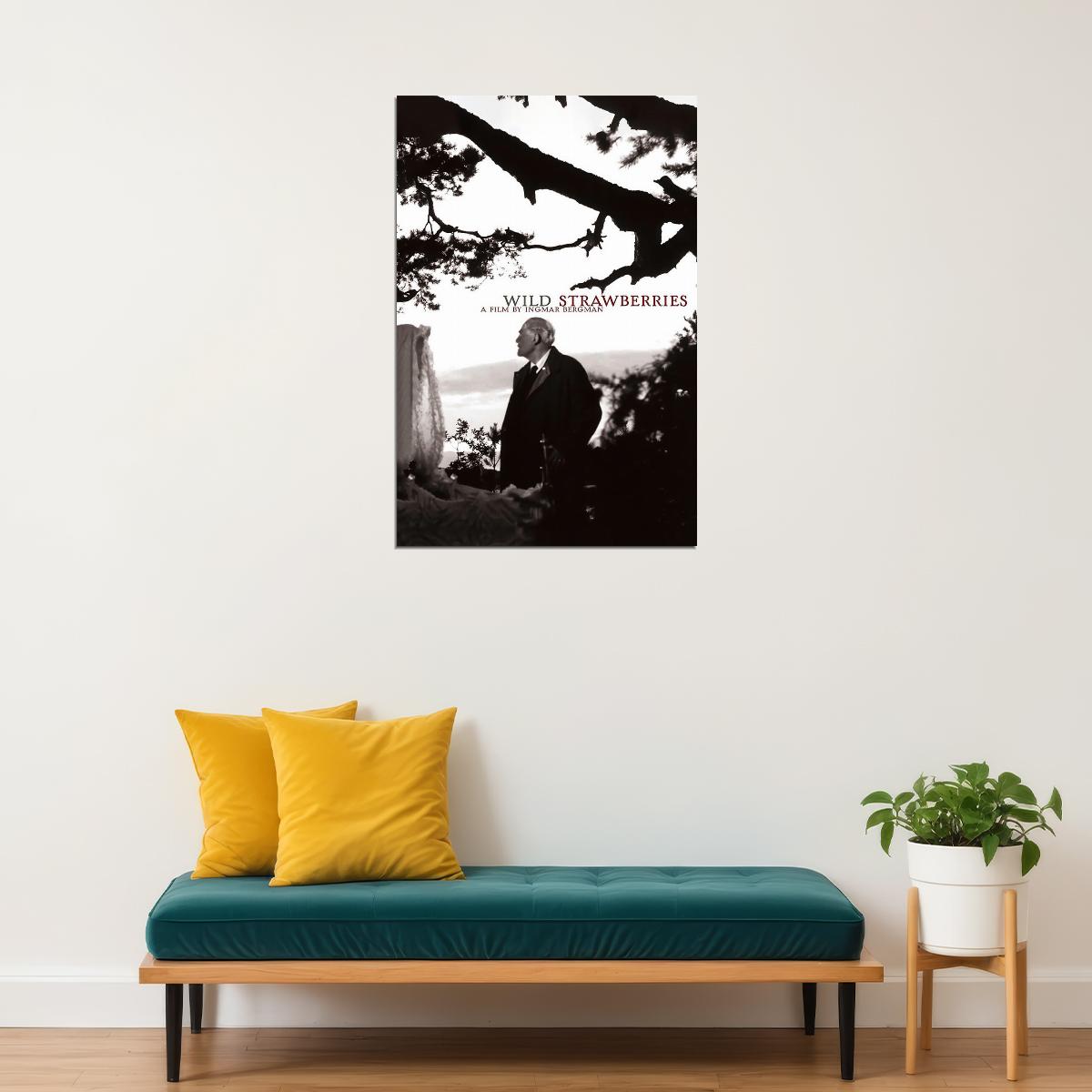 Wild Strawberries Movie Drama Romantic Poster Wall Art Print Home Wall Decor - xonomax