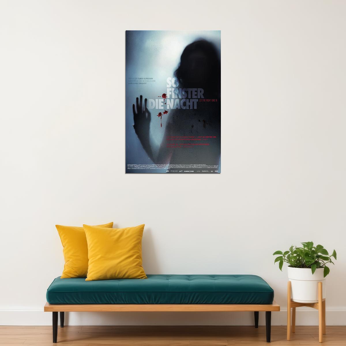 Let The Right One In Movie Drama Fantasy Horror Poster Wall Art Print Home Wall Decor - xonomax