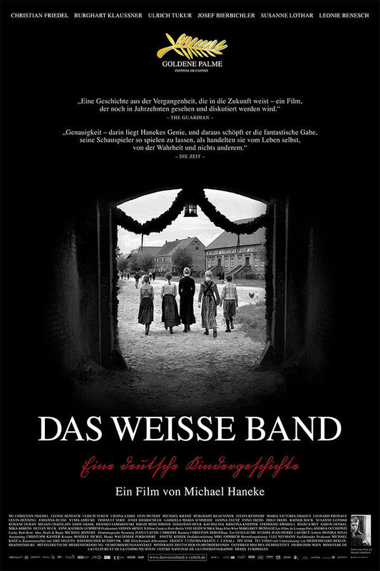 The White Ribbon Movie Drama Mystery Thriller Poster Wall Art Print Home Wall Decor - xonomax