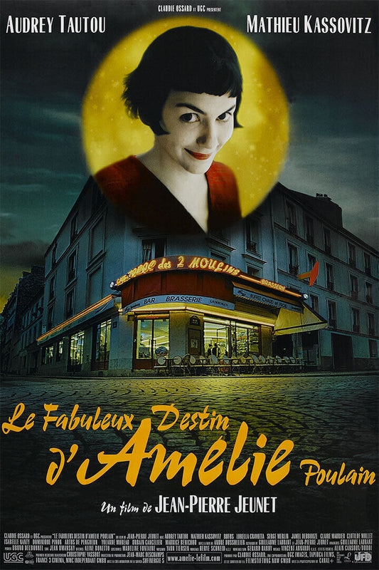 Amelie Comedy Romance Movie Poster Wall Art Print Home Wall Decor - xonomax