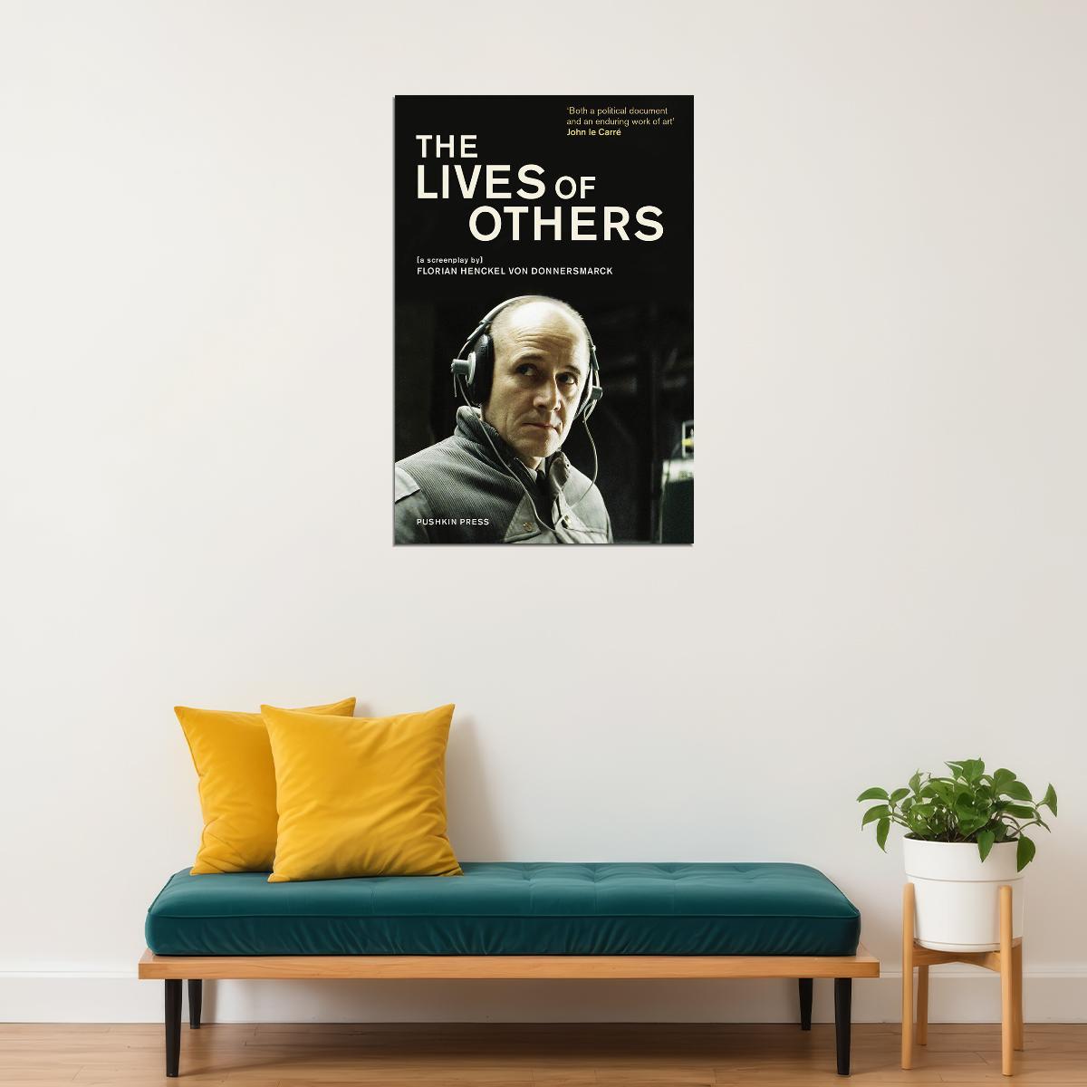 The Lives Of Others Movie Drama Thriller Mystery Poster Wall Art Print Home Wall Decor - xonomax
