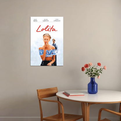 Lolita 1997 Movie Drama Romantic Poster Wall Art Print Home Wall Decor - xonomax