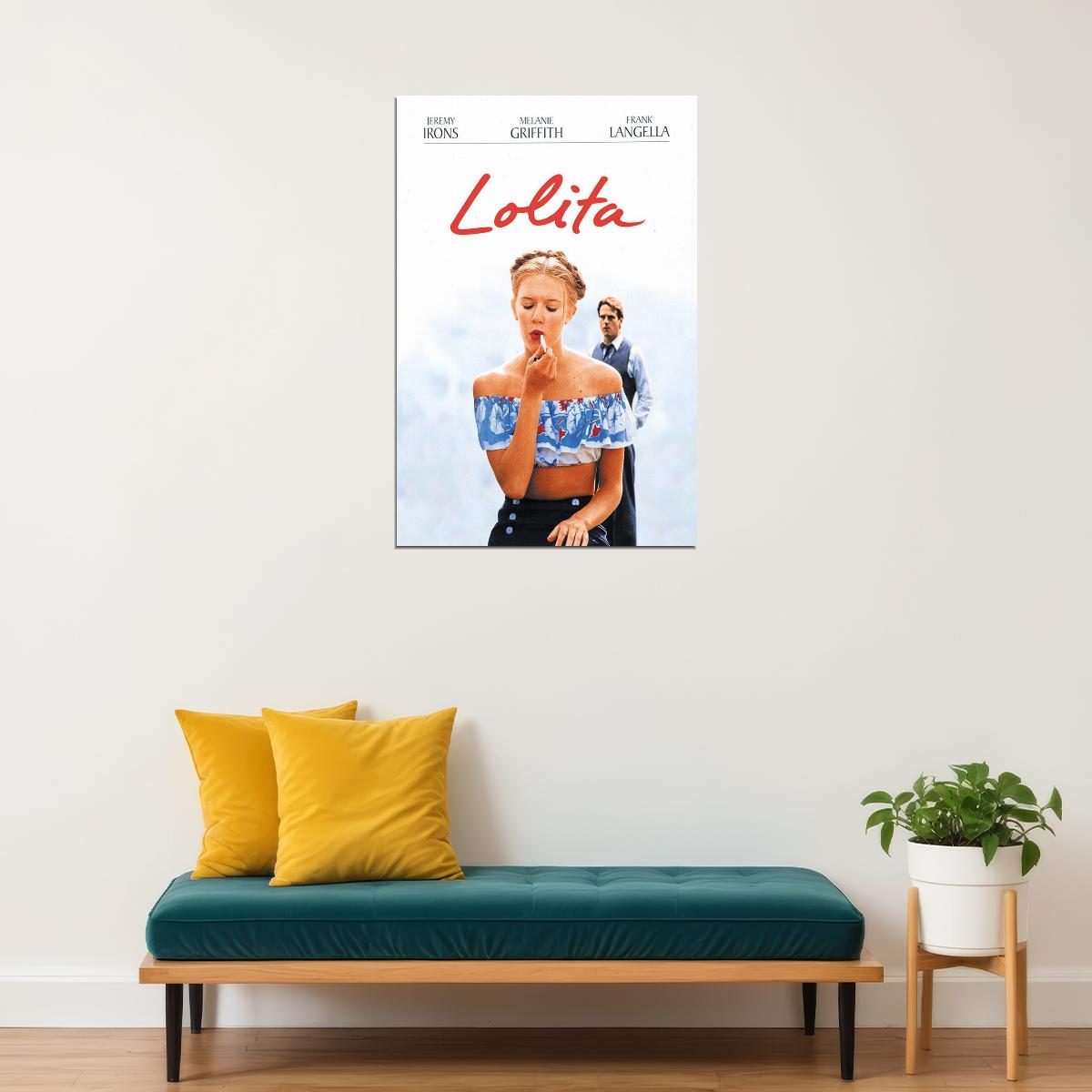 Lolita 1997 Movie Drama Romantic Poster Wall Art Print Home Wall Decor - xonomax