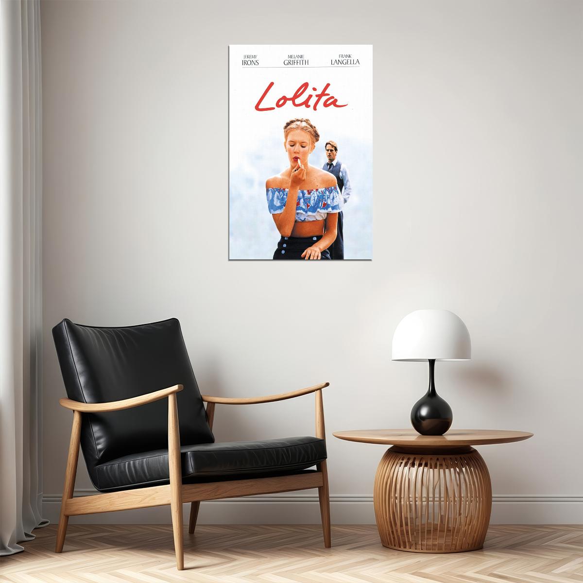 Lolita 1997 Movie Drama Romantic Poster Wall Art Print Home Wall Decor - xonomax