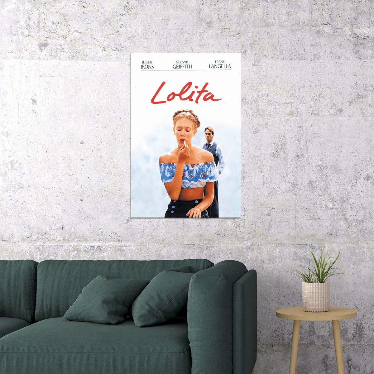 Lolita 1997 Movie Drama Romantic Poster Wall Art Print Home Wall Decor - xonomax