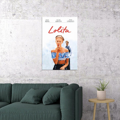 Lolita 1997 Movie Drama Romantic Poster Wall Art Print Home Wall Decor - xonomax