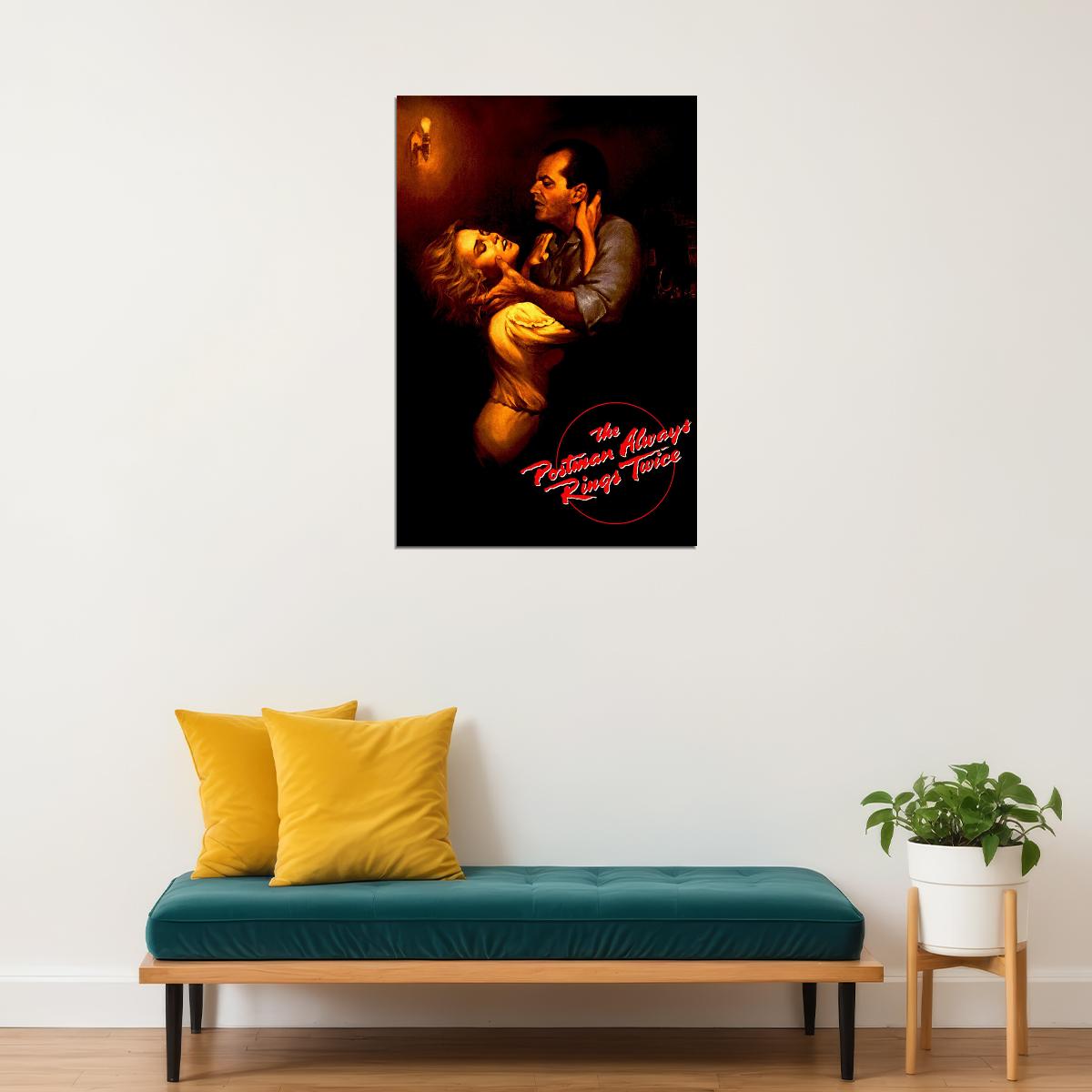 The Postman Always Rings Twice Movie Crime Drama Romance Poster Wall Art Print Home Wall Decor - xonomax