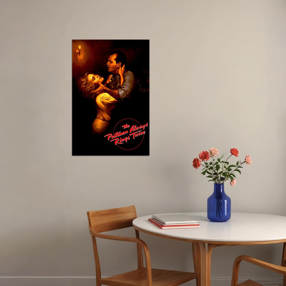 The Postman Always Rings Twice Movie Crime Drama Romance Poster Wall Art Print Home Wall Decor - xonomax