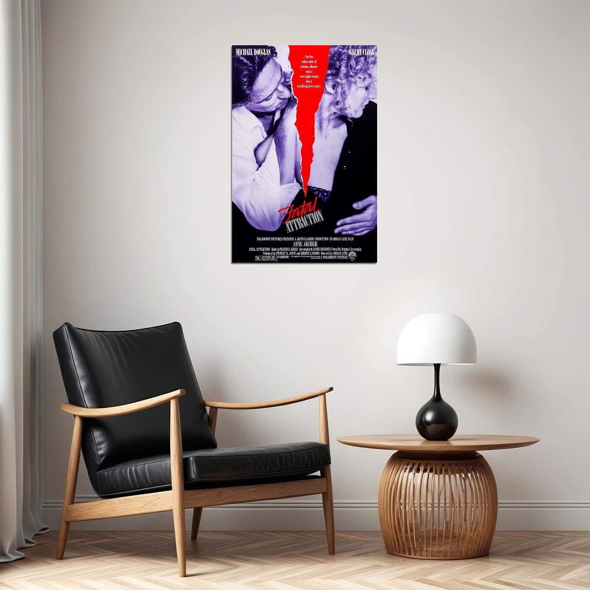 Fatal Attraction Movie Drama Thriller Adventure Poster Wall Art Print Home Wall Decor - xonomax