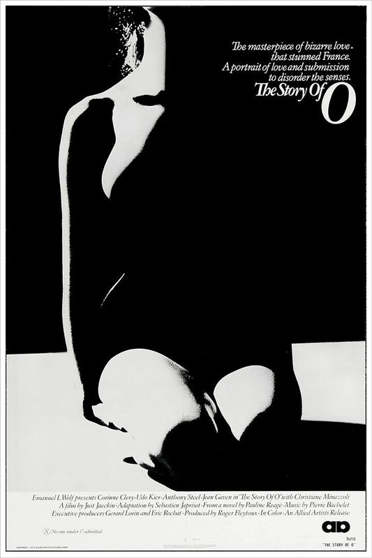The Story Of O Adult Movie Drama Adventure Poster Wall Art Print Home Wall Decor - xonomax