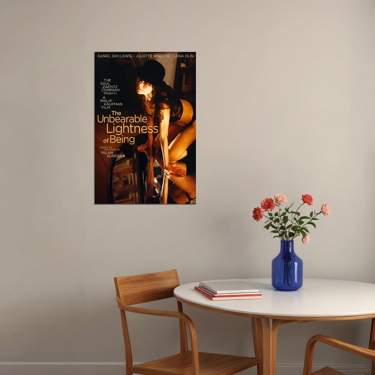 The Unbearable Lightness Of Being Movie Drama Romantic Poster Wall Art Print Home Wall Decor - xonomax