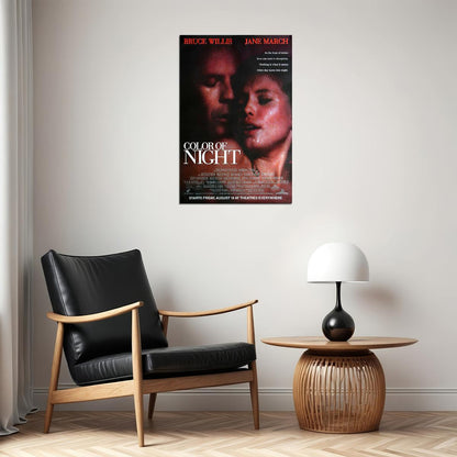 Color Of Night Movie Romance Drama Mystery Poster Wall Art Print Home Wall Decor - xonomax