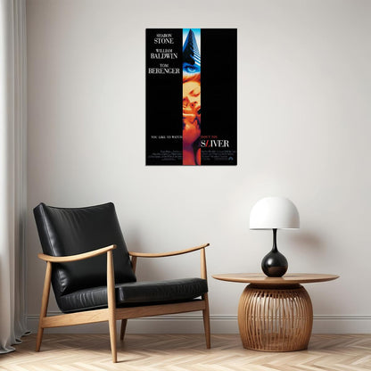 Sliver Movie Comedy Drama Romantic Poster Wall Art Print Home Wall Decor - xonomax
