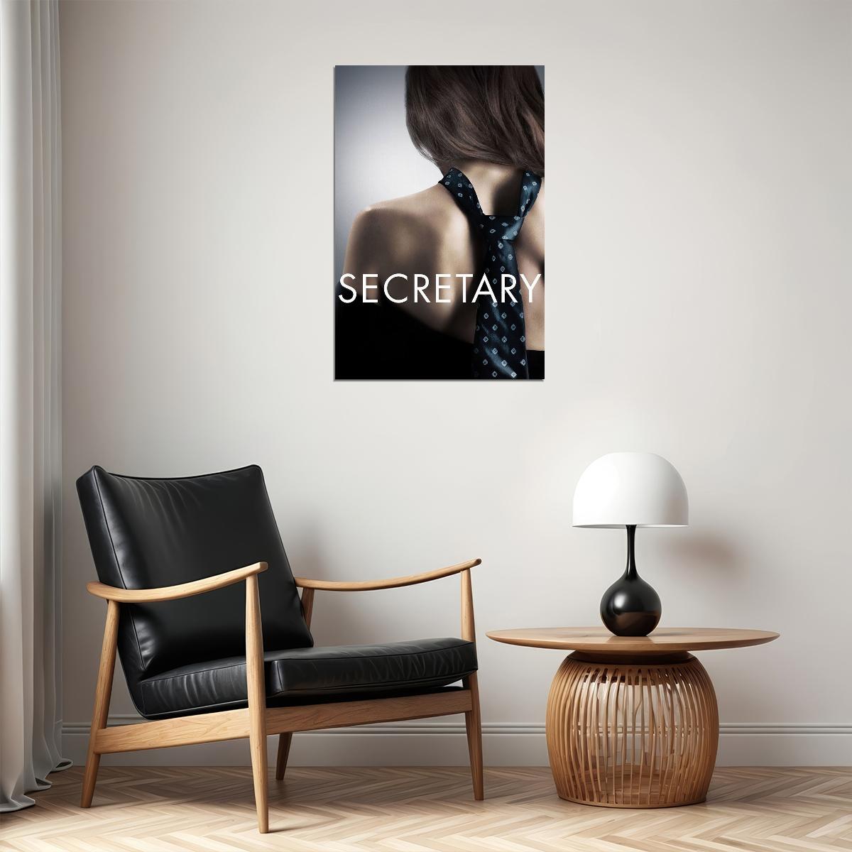 Secretary 2002 Movie Comedy Drama Romance Poster Wall Art Print Home Wall Decor