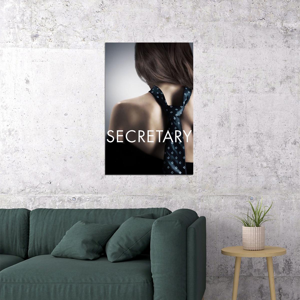 Secretary 2002 Movie Comedy Drama Romance Poster Wall Art Print Home Wall Decor