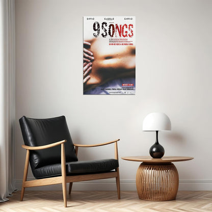 9 Songs Movie Music Romantic Lovely Poster Wall Art Print Home Wall Decor - xonomax