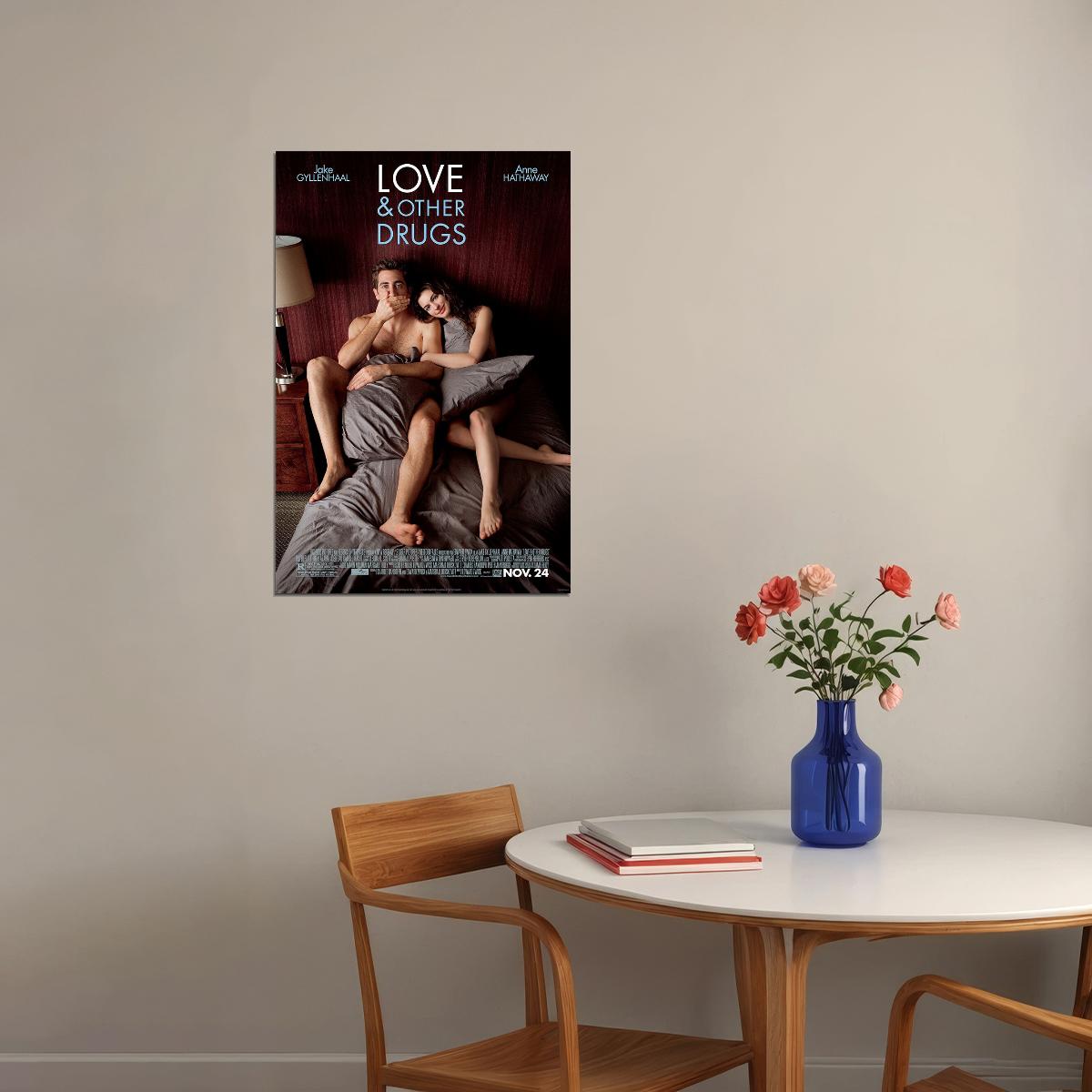 Love And Other Drugs Movie Comedy Drama Romantic Poster Wall Art Print Home Wall Decor - xonomax