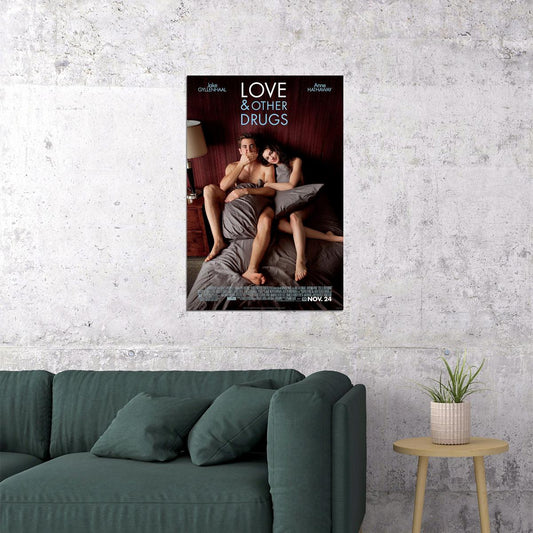 Love And Other Drugs Movie Comedy Drama Romantic Poster Wall Art Print Home Wall Decor - xonomax