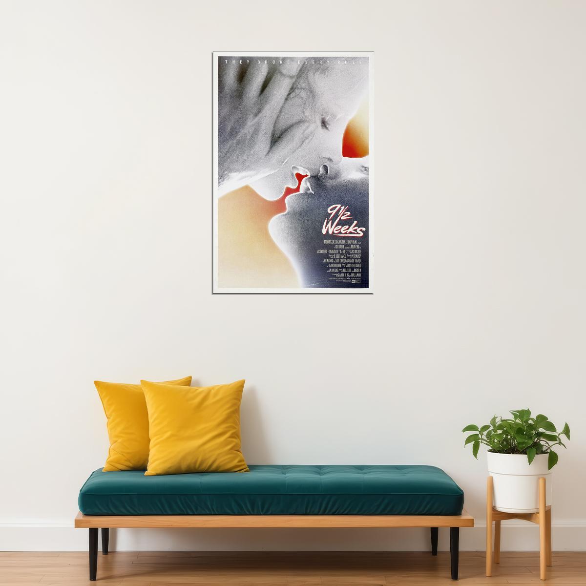 9½ Weeks Movie Drama Romance Adventure Poster Wall Art Print Home Wall Decor - xonomax