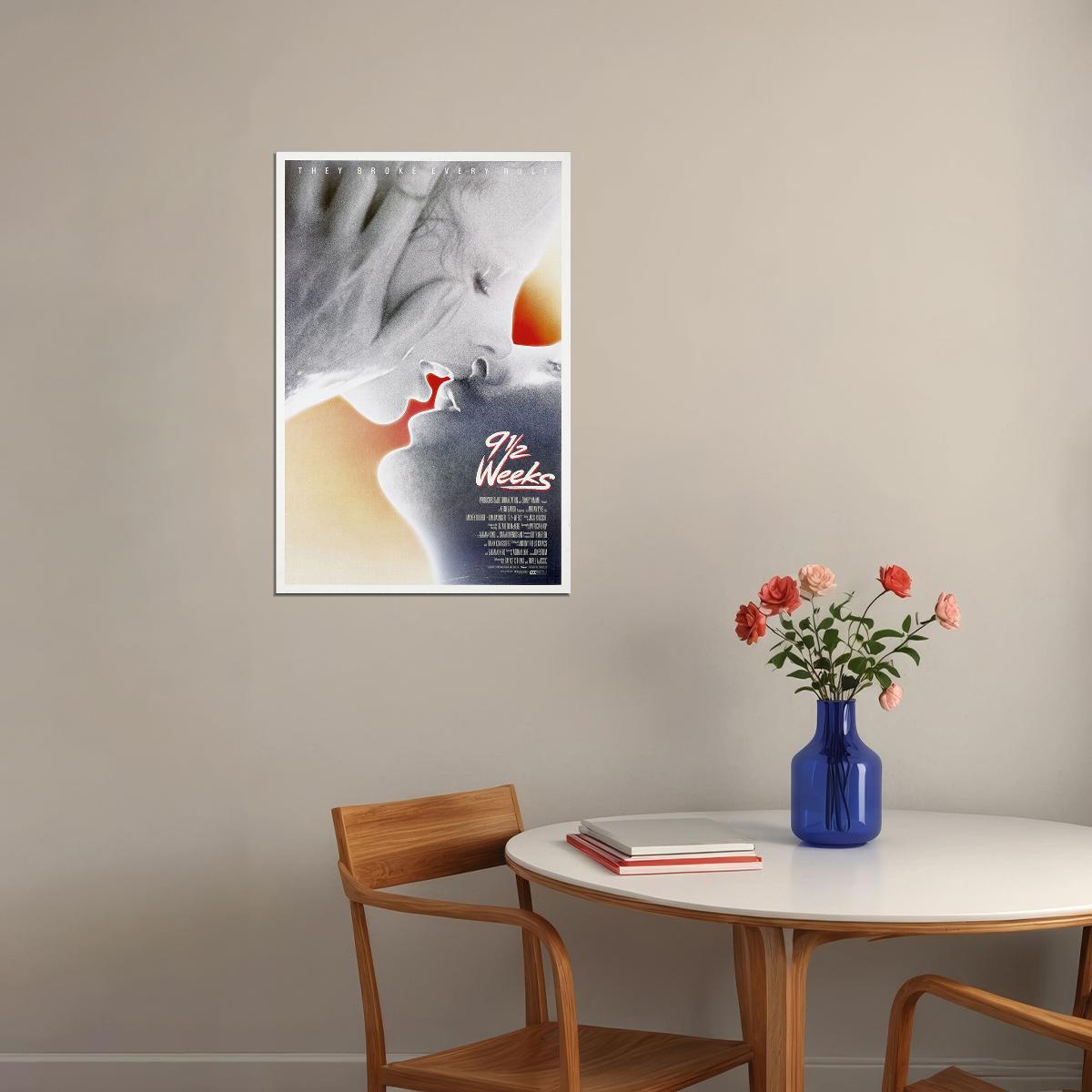 9½ Weeks Movie Drama Romance Adventure Poster Wall Art Print Home Wall Decor - xonomax
