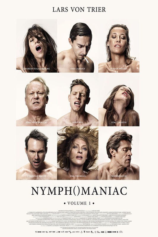 Nymphomaniac Vol.1 Movie Drama Action Poster Wall Art Print Home Wall Decor - xonomax