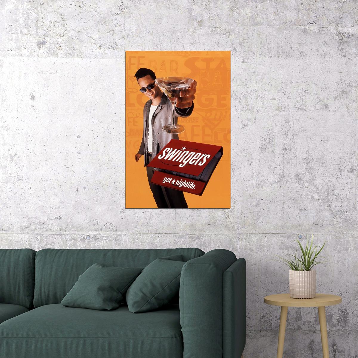 Swingers 1996 Movie Comedy Drama Poster Wall Art Print Home Wall Decor - xonomax