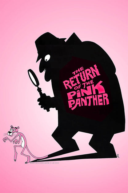 The Return Of The Pink Panther Movie Comedy Crime Mystery Poster Wall Art Print Home Wall Decor - xonomax