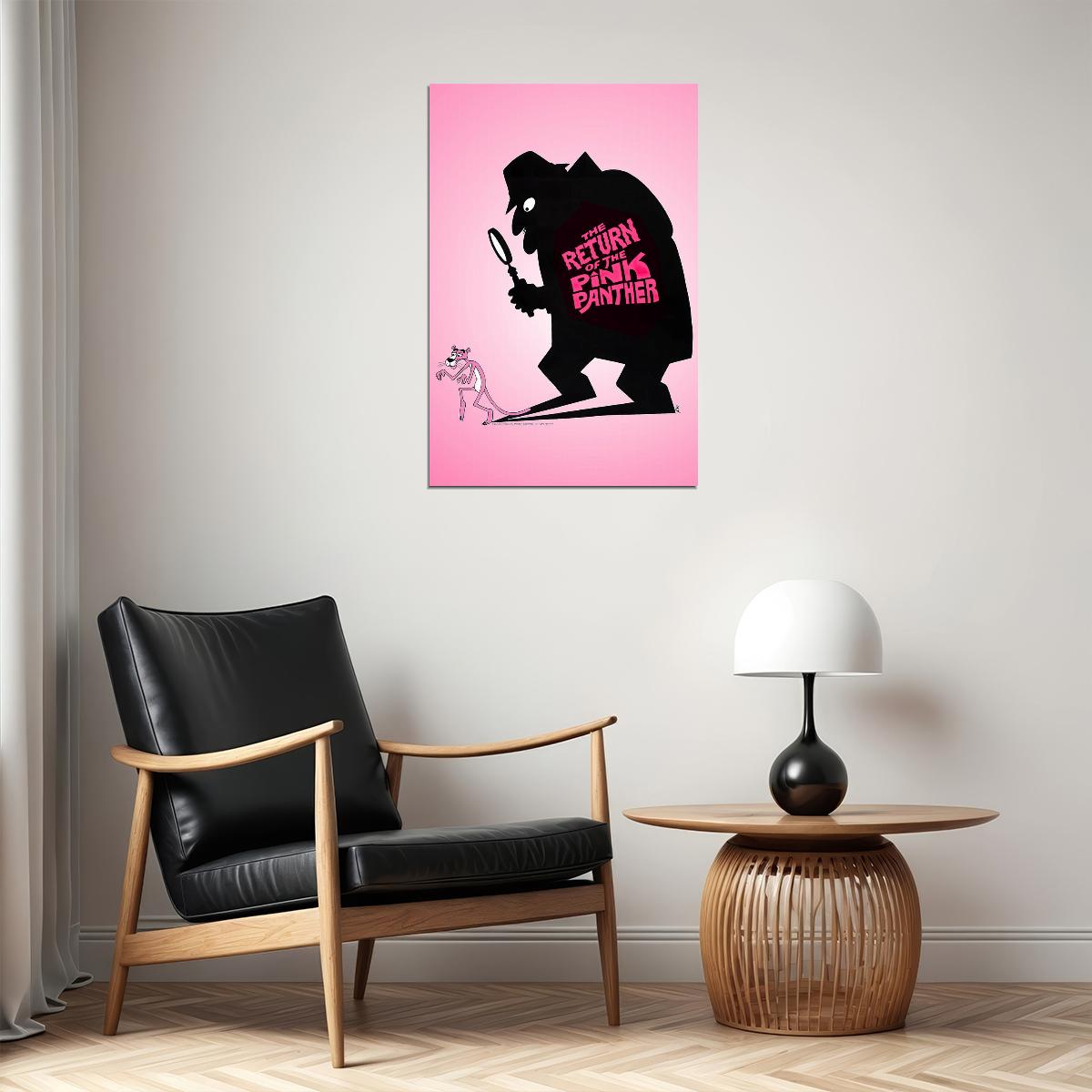 The Return Of The Pink Panther Movie Comedy Crime Mystery Poster Wall Art Print Home Wall Decor - xonomax
