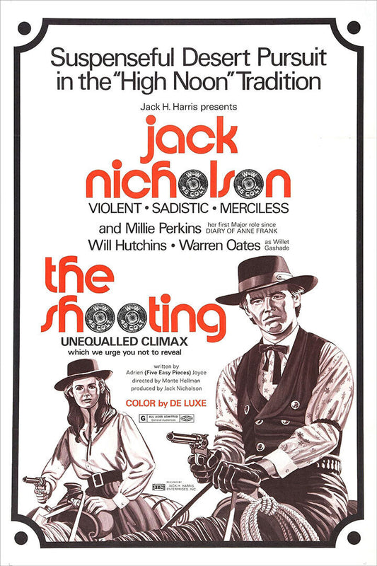 The Shooting Movie Drama Western Adventure Action Poster Wall Art Print Home Wall Decor - xonomax
