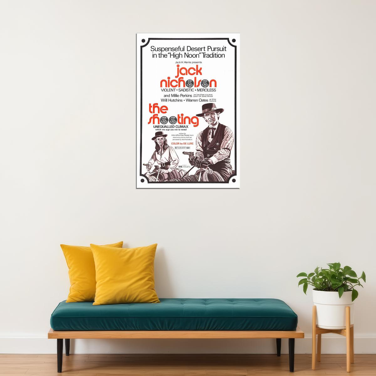 The Shooting Movie Drama Western Adventure Action Poster Wall Art Print Home Wall Decor - xonomax