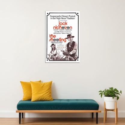 The Shooting Movie Drama Western Adventure Action Poster Wall Art Print Home Wall Decor - xonomax