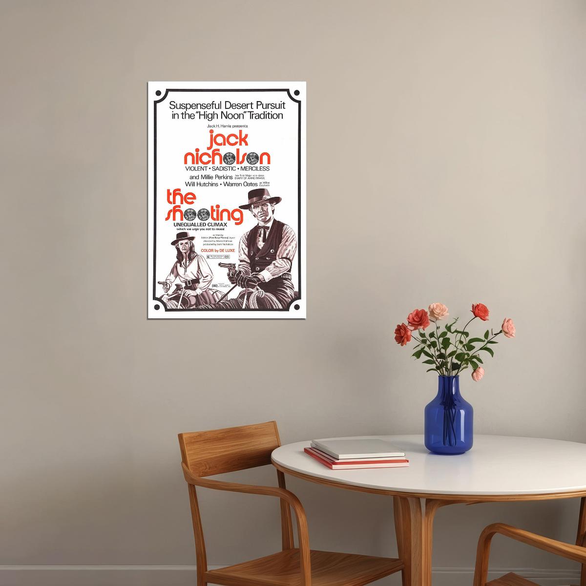 The Shooting Movie Drama Western Adventure Action Poster Wall Art Print Home Wall Decor - xonomax