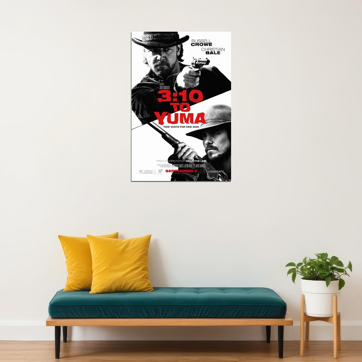 3:10 To Yuma Movie Action Crime Drama Poster Wall Art Print Home Wall Decor - xonomax