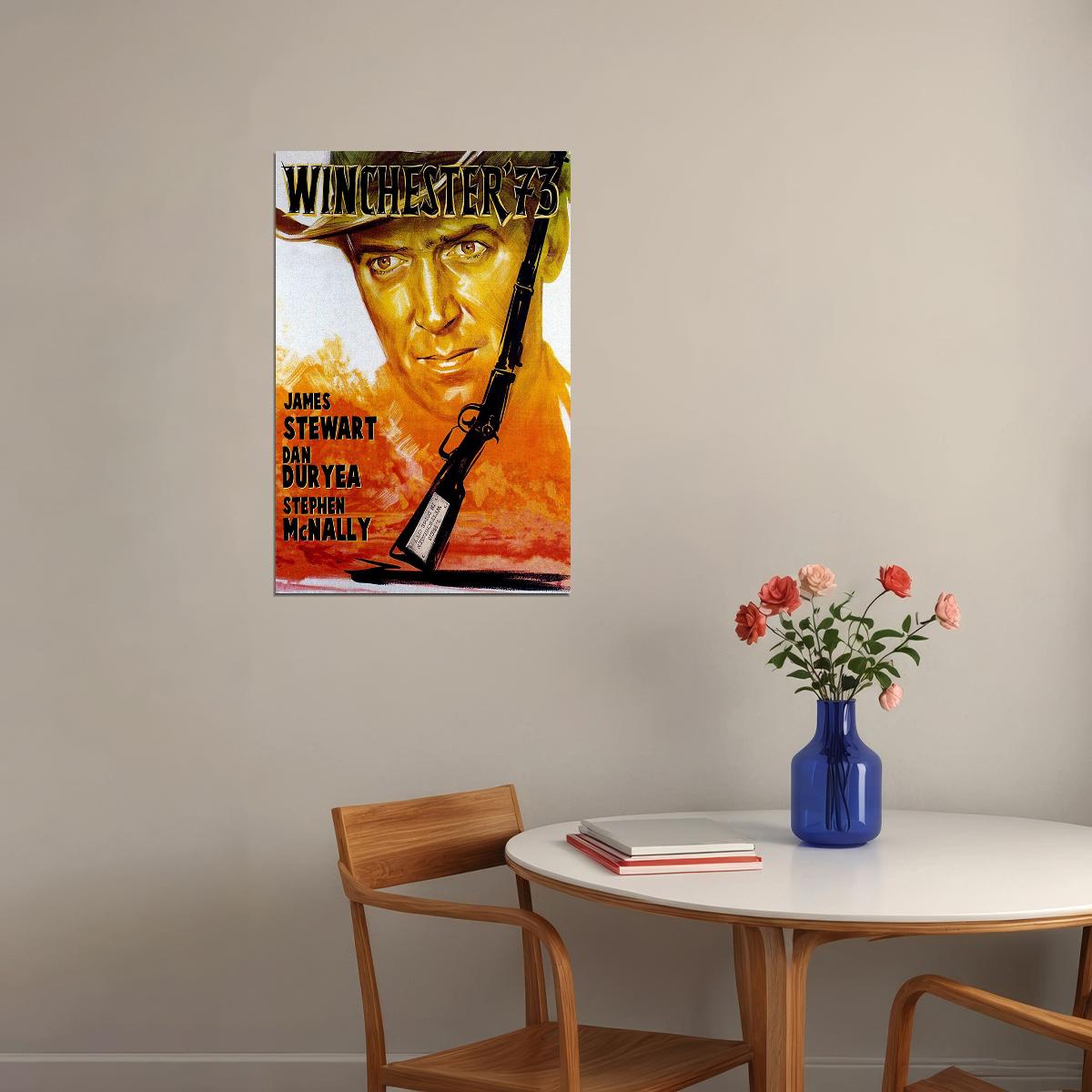 Winchester '73 Movie Action Dream Western Poster Wall Art Print Home Wall Decor - xonomax