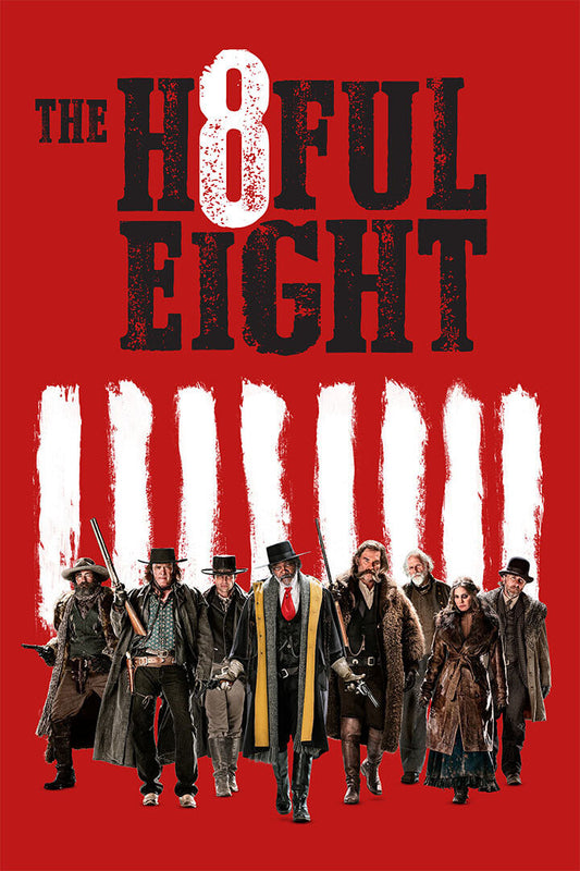 The Hateful Eight Movie Crime Drama Mystery Poster Wall Art Print Home Wall Decor - xonomax