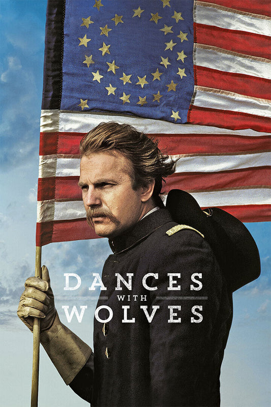 Dances With Wolves Movie Adventure Drama Poster Wall Art Print Home Wall Decor - xonomax